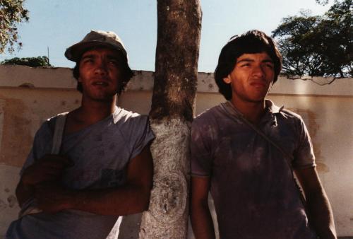 Scene from Hijo del Rio a movie by Ciro Cappellari